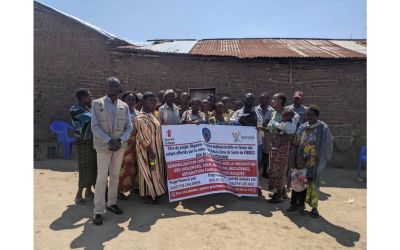 Sensibilisation communautaire sur la protection de l’enfant à Rutshuru